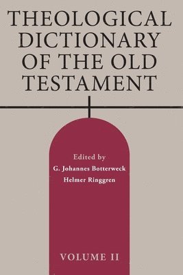 bokomslag Theological Dictionary of the Old Testament, Volume II