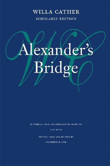 bokomslag Alexander's Bridge