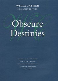 bokomslag Obscure Destinies