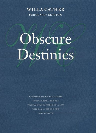 bokomslag Obscure Destinies