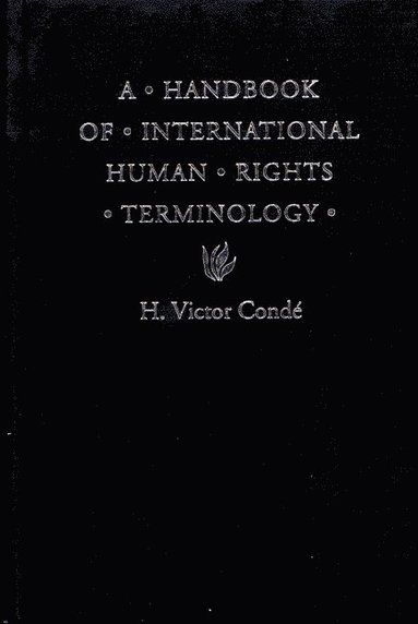 bokomslag Handbook of International Human Rights Terminology