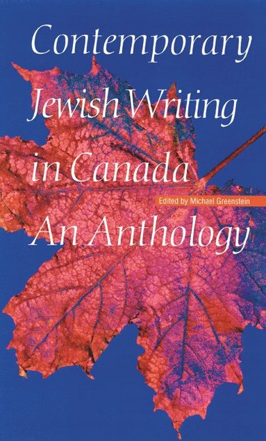bokomslag Contemporary Jewish Writing in Canada