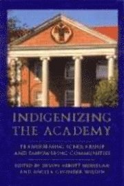 bokomslag Indigenizing the Academy