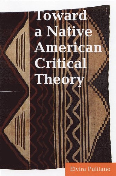 bokomslag Toward a Native American Critical Theory