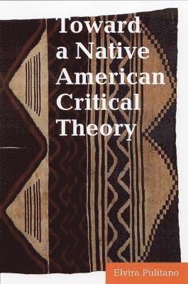 Elvira Pulitano - Toward a Native American Critical Theory, Inbunden