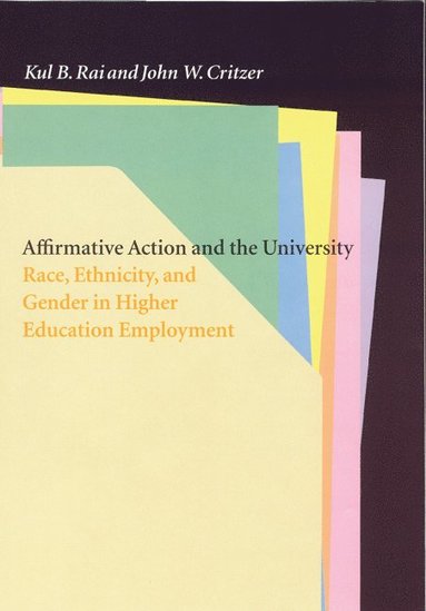 bokomslag Affirmative Action and the University