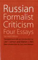 bokomslag Russian Formalist Criticism