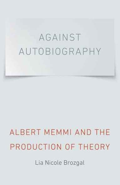 bokomslag Against Autobiography