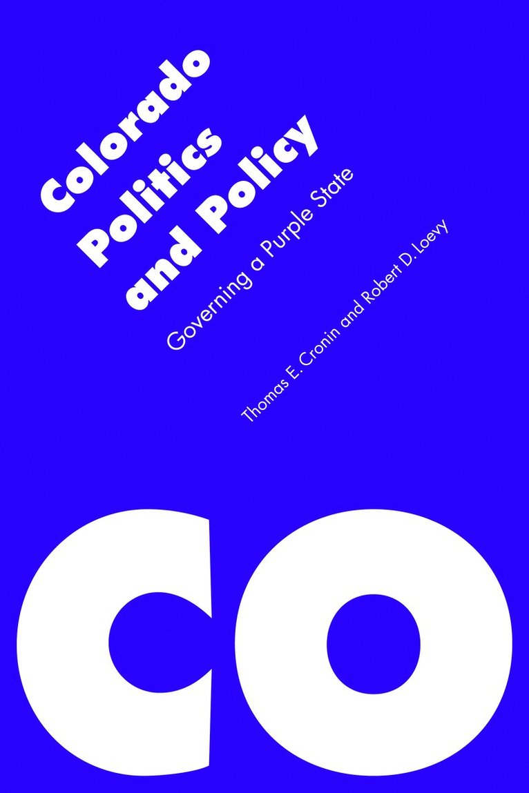 Colorado Politics and Policy 1