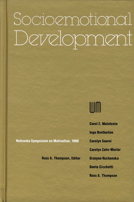 Nebraska Symposium - Nebraska Symposium on Motivation, 1988, Volume 36, Inbunden