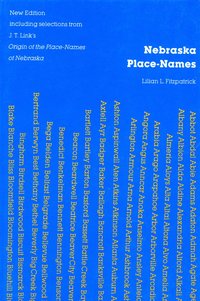 bokomslag Nebraska Place-Names