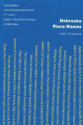 Nebraska Place-Names 1