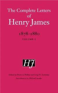 bokomslag The Complete Letters of Henry James, 18781880