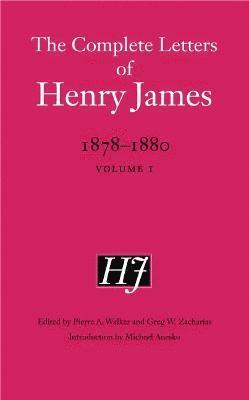 bokomslag The Complete Letters of Henry James, 18781880