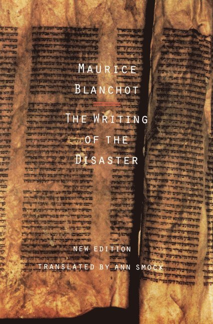 The Writing of the Disaster 1