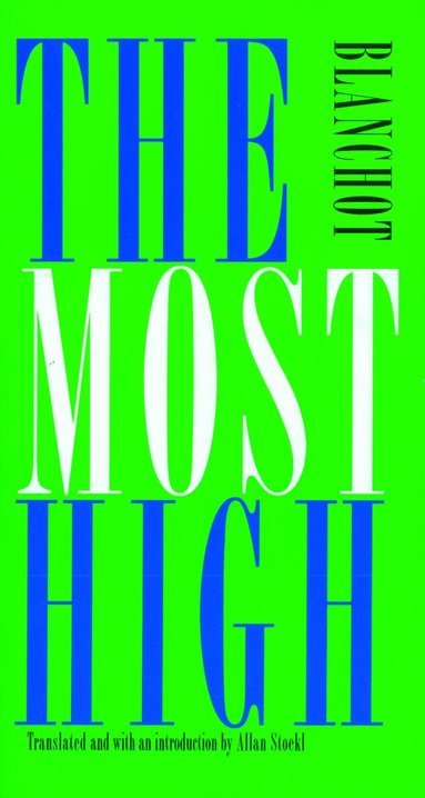 Maurice Blanchot - Most High, Häftad