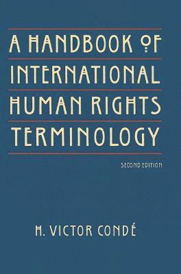 bokomslag A Handbook of International Human Rights Terminology