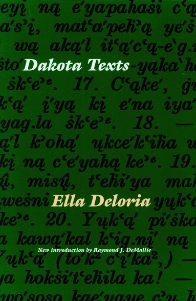 Ella Cara Deloria - Dakota Texts, Häftad
