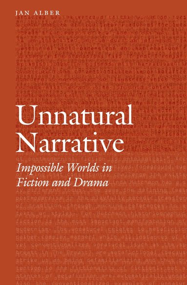 Jan Alber - Unnatural Narrative, Inbunden