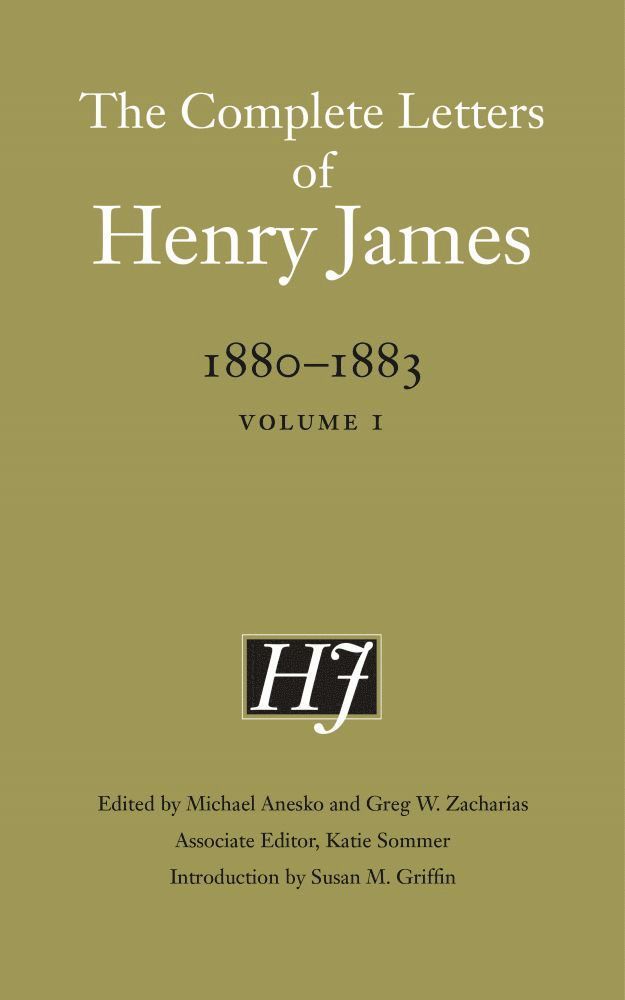 Complete Letters of Henry James, 1880–1883