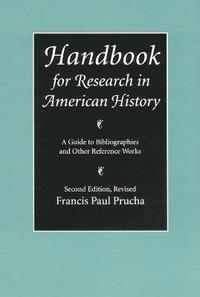 bokomslag Handbook for Research in American History