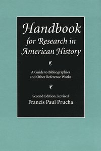 bokomslag Handbook for Research in American History