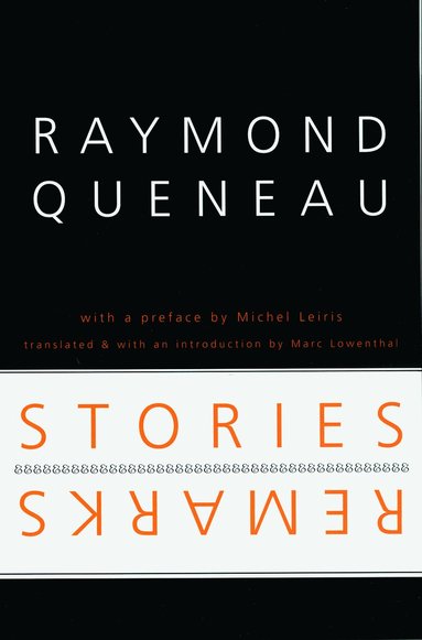 Raymond Queneau - Stories and Remarks, Häftad