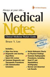 bokomslag Medical Notes: Clinical Medicine Pocket Guide