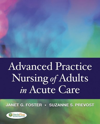 bokomslag Advanced Practice Nursing of Adults in Acute Care