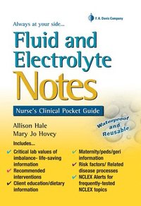 bokomslag Fluid and Electrolyte Notes 1e
