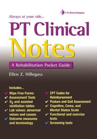 bokomslag Pt Clinical Notes : a Rehabilitation Pocket Guide