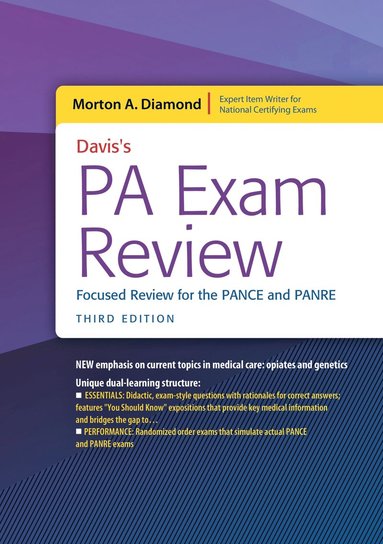 bokomslag Davis's PA Exam Review