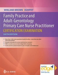 bokomslag Family Practice and Adult-Gerontology Primary Care Nurse Practitioner Certification Examination