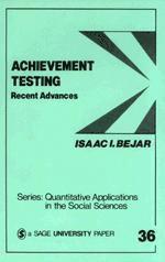 Isaac I. Bejar, Isaac I. Bejar - Achievement Testing, Häftad