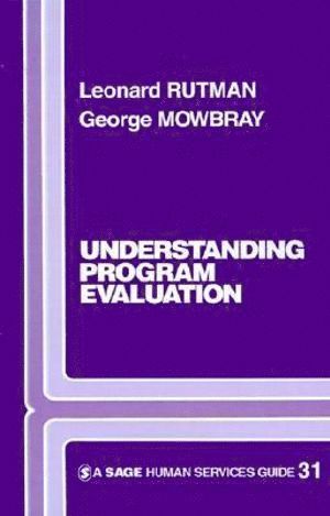 bokomslag Understanding Programme Evaluation