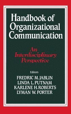 Handbook of Organizational Communication 1