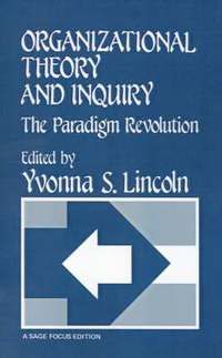 bokomslag Organizational Theory and Inquiry