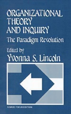 bokomslag Organizational Theory and Inquiry