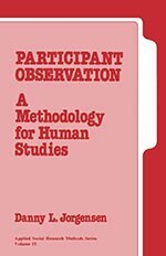 Danny L. Jorgensen, Danny L. Jorgensen - Participant Observation, Häftad