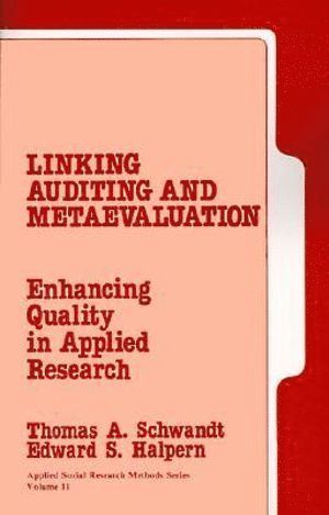 bokomslag Linking Auditing and Meta-Evaluation