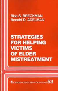 bokomslag Strategies for Helping Victims of Elder Mistreatment