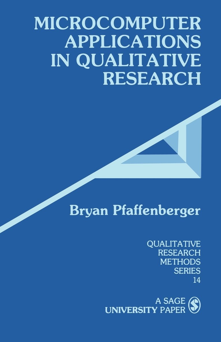 Microcomputer Applications in Qualitative Research 1