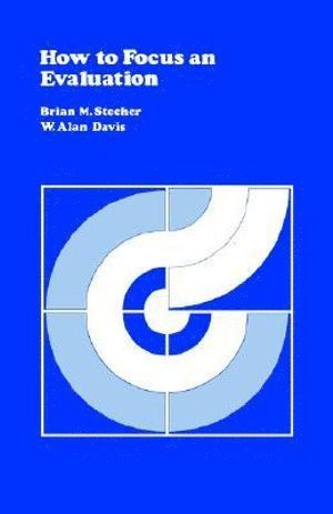 Brian Stecher, W . Alan Davis, Alan Davis, Brian M. Stecher, W. Alan Davis - How to Focus an Evaluation, Häftad