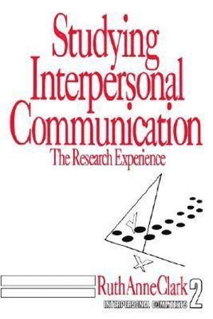 bokomslag Studying Interpersonal Communication