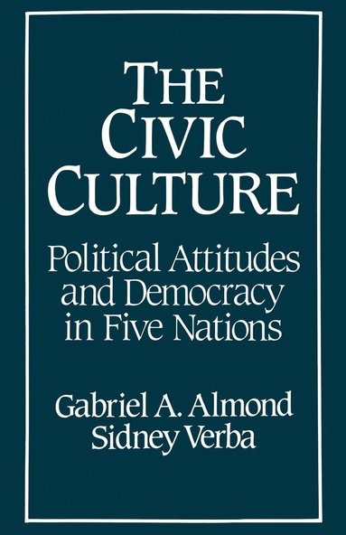 bokomslag The Civic Culture