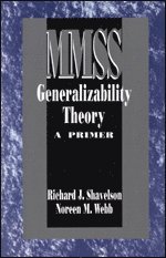 bokomslag Generalizability Theory