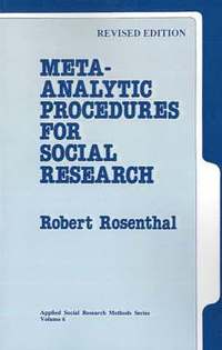 bokomslag Meta-Analytic Procedures for Social Research
