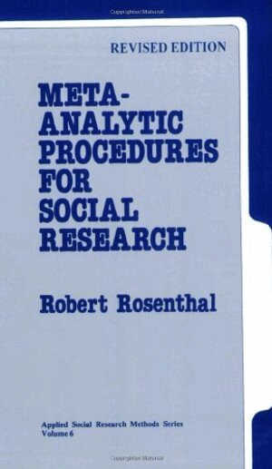 Robert Rosenthal - Meta-Analytic Procedures for Social Research, Häftad