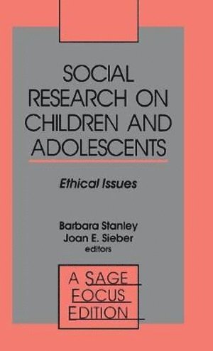 bokomslag Social Research on Children and Adolescents