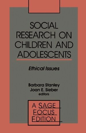 National Institutes of Health (U S ), Barbara Stanley, Joan E. Sieber - Social Research on Children and Adolescents, Häftad